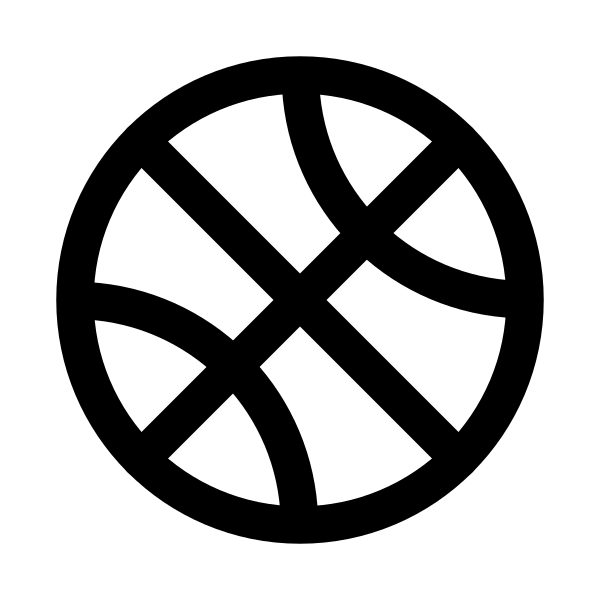 Basketball Outline
