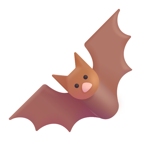 Bat Color Vector