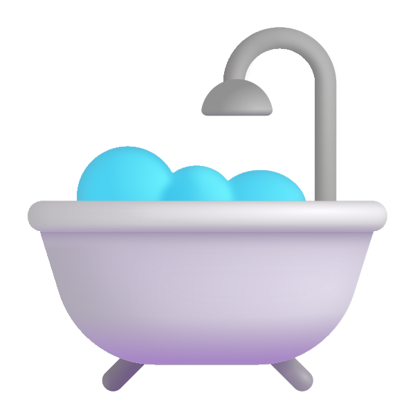 Bathtub Color Vector