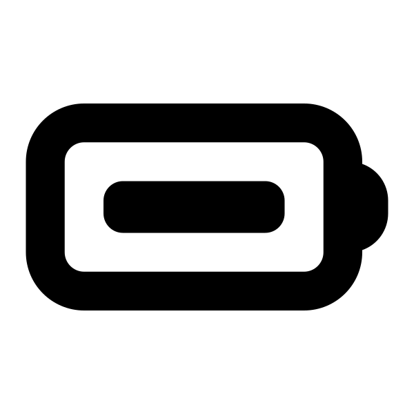 Battery 100 Vector