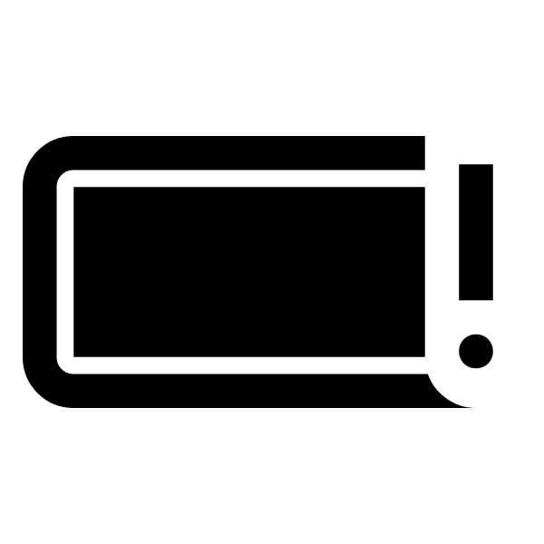 Battery Android Frame Alert Fill