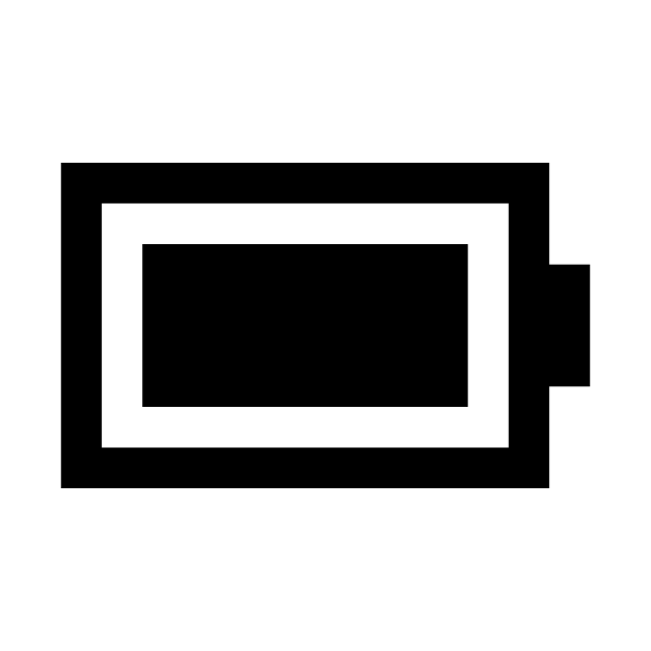 Battery Full Solid Vector