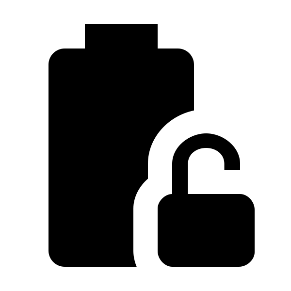 Battery Lock Open