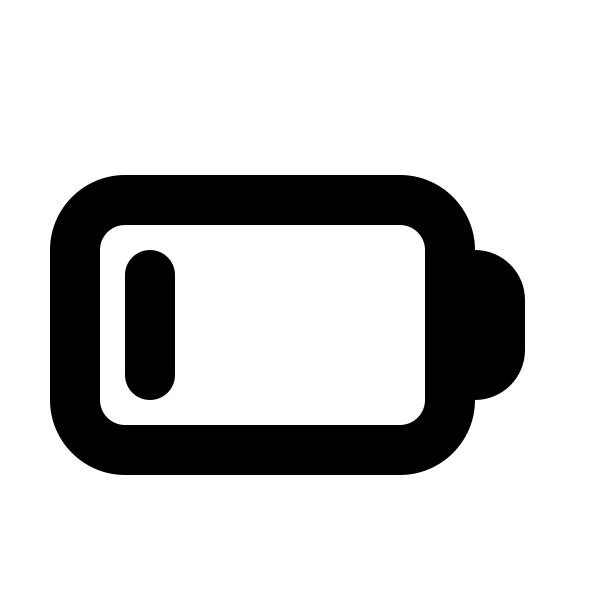Battery Low Vector