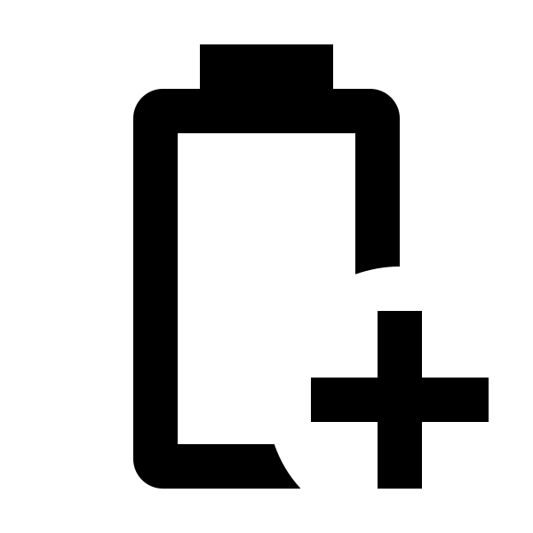 Battery Plus Outline