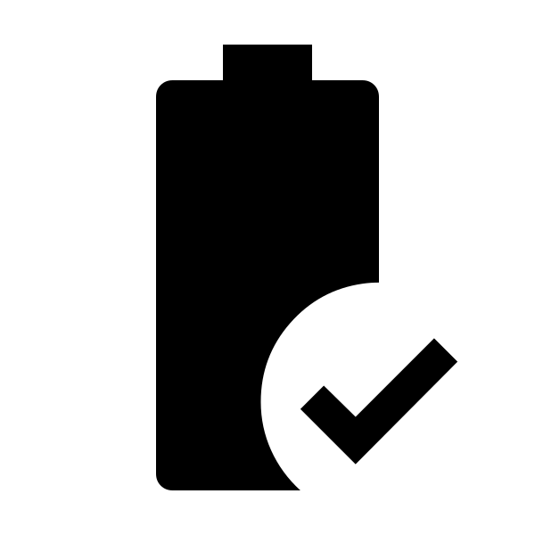 Battery Status Good Fill