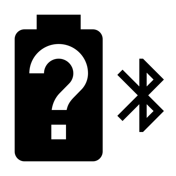 Battery Unknown Bluetooth