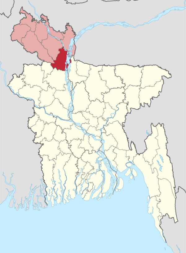 BD Gaibandha District locator map