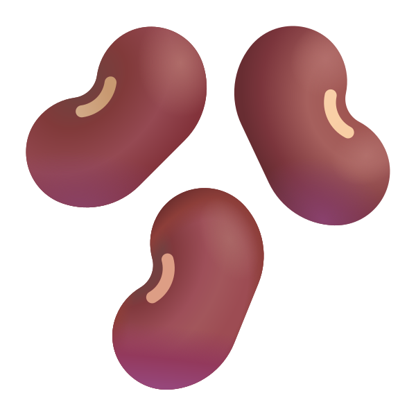 Beans Color Vector