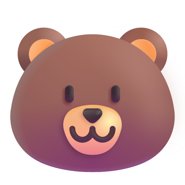 Bear Color Vector