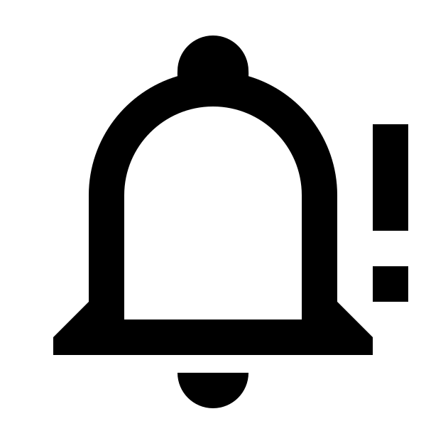 Bell Alert Outline