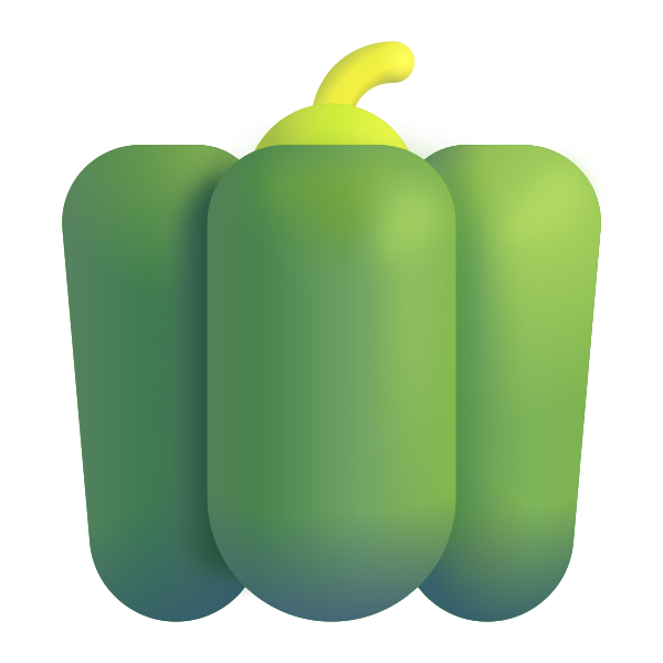 Bell Pepper Color Vector
