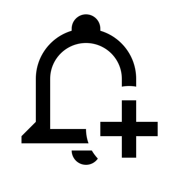 Bell Plus Outline