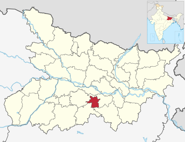 Bihar District Location Map Sheikhpura