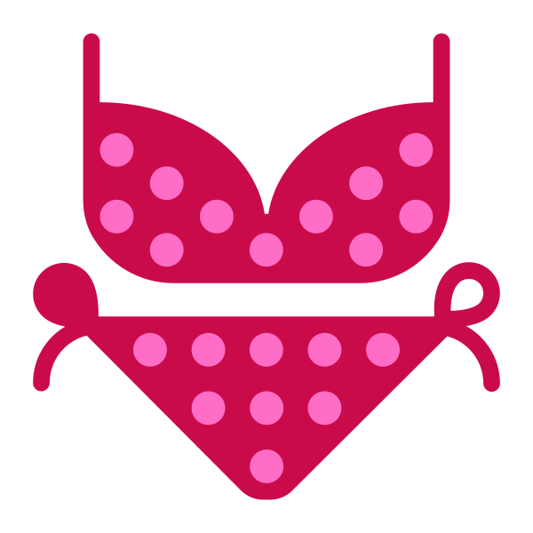 Bikini Flat Vector