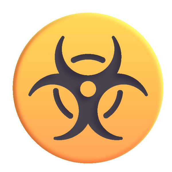 Biohazard Color Vector