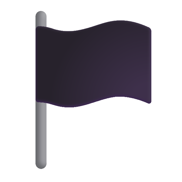 Black Flag Color Vector