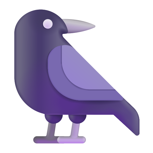 Blackbird Color Vector