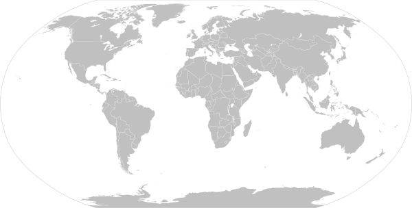 BlankMap World Vector
