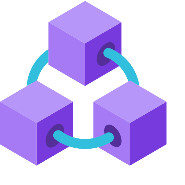 Blockchain Service Vector