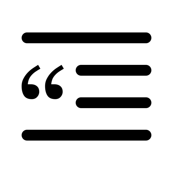 Blockquote Left
