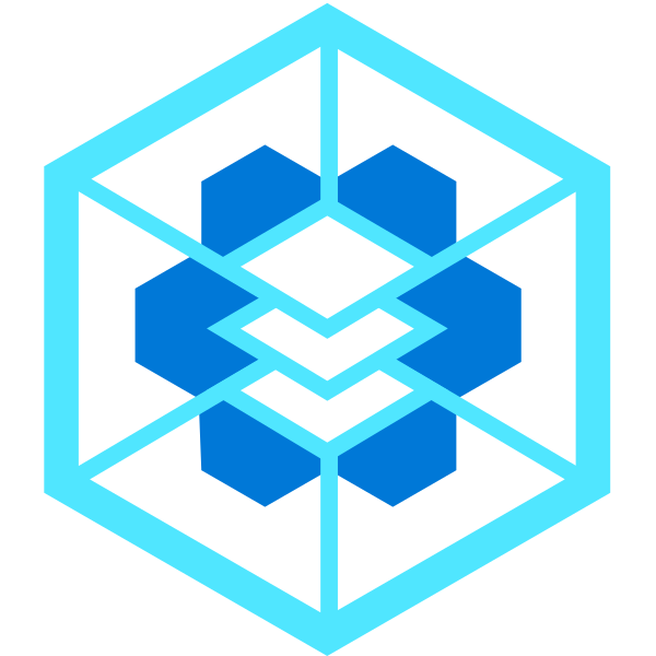 Blue Cube Vector