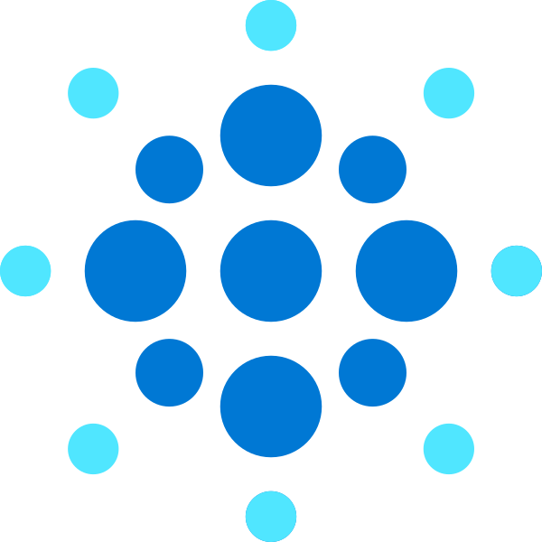 Blue Dots Vector