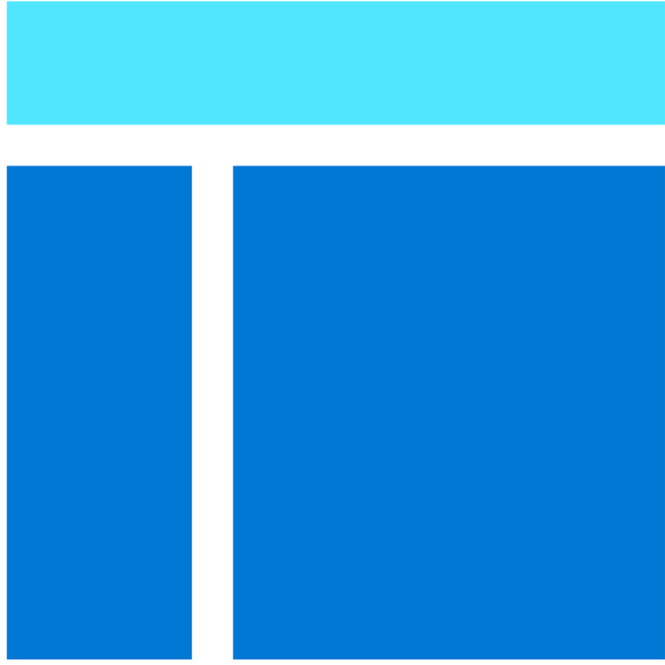 Blue Rectangles Vector