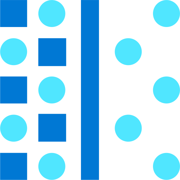 Blue Shapes Vector