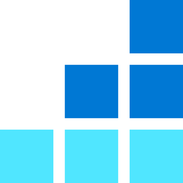 Blue Squares Vector