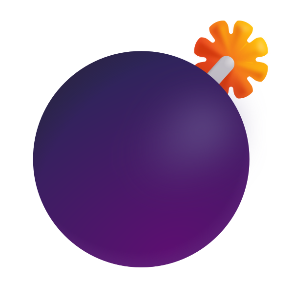 Bomb Color Vector