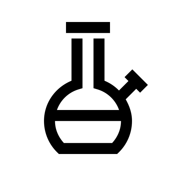 Bong Solid Vector
