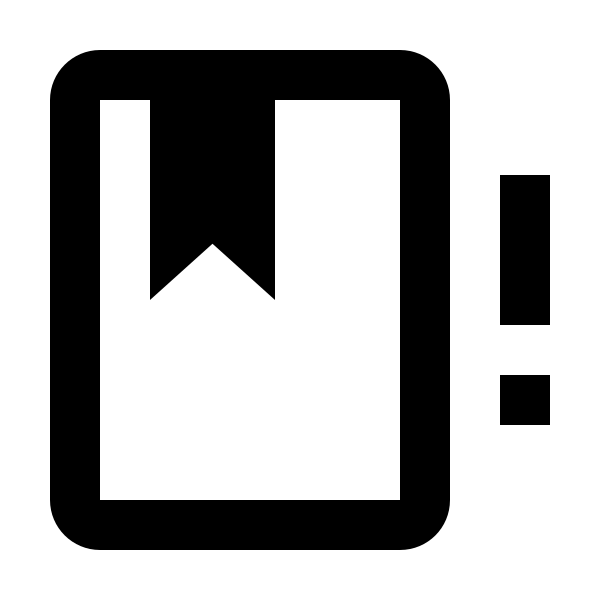 Book Alert Outline