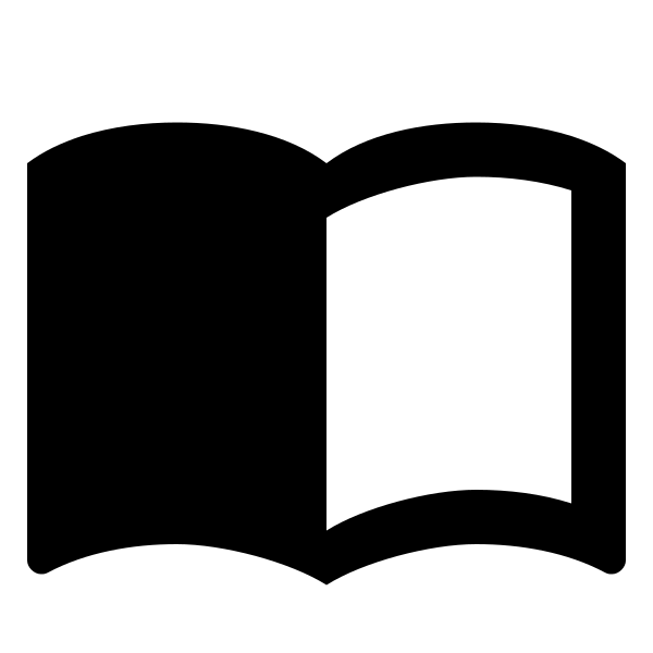 Book Open Blank Variant