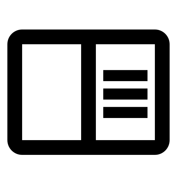 Book Open Outline