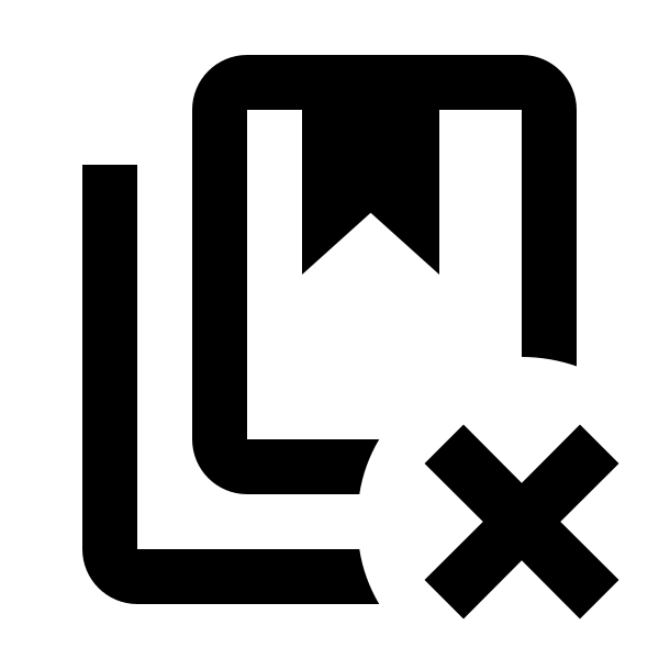 Book Remove Multiple Outline
