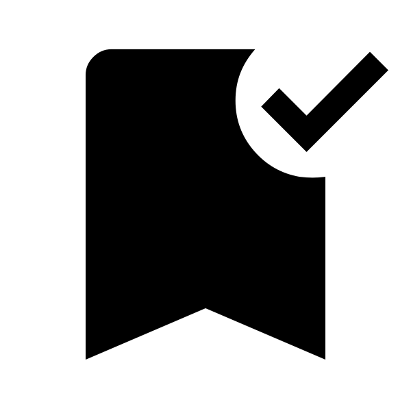Bookmark Added Fill