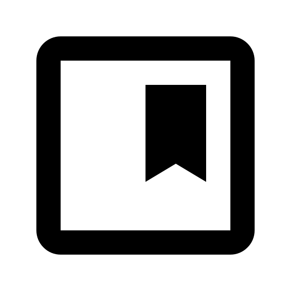 Bookmark Box Outline