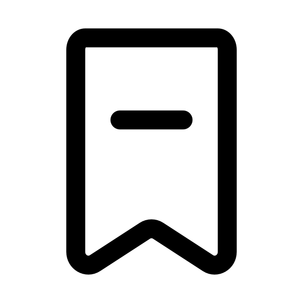 Bookmark Minus