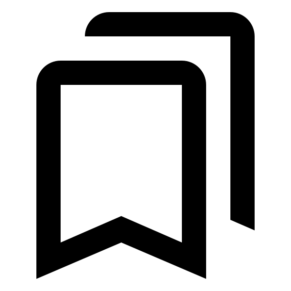 Bookmark Multiple Outline