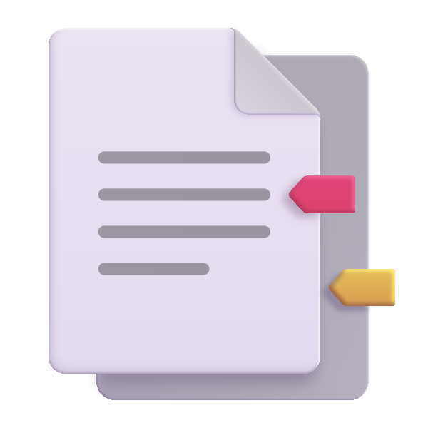 Bookmark Tabs Color Vector