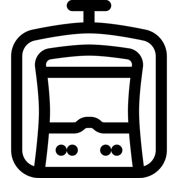 Bootstrap Train Lightrail Front