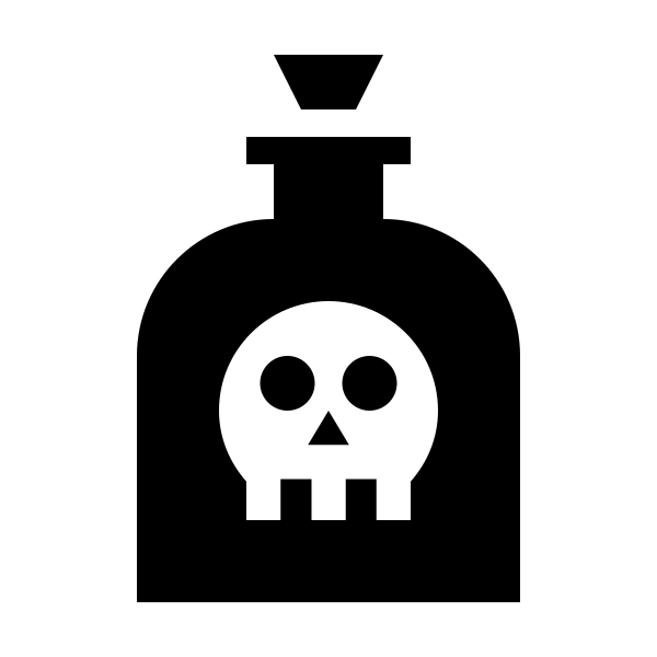 Bottle Tonic Skull