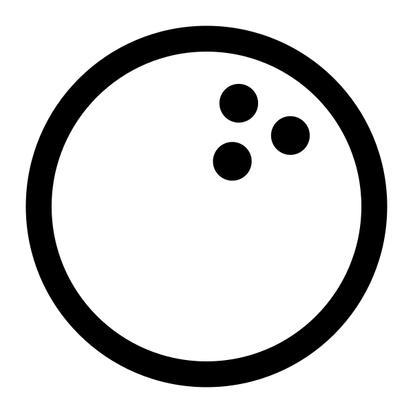 Bowling Ball Outline