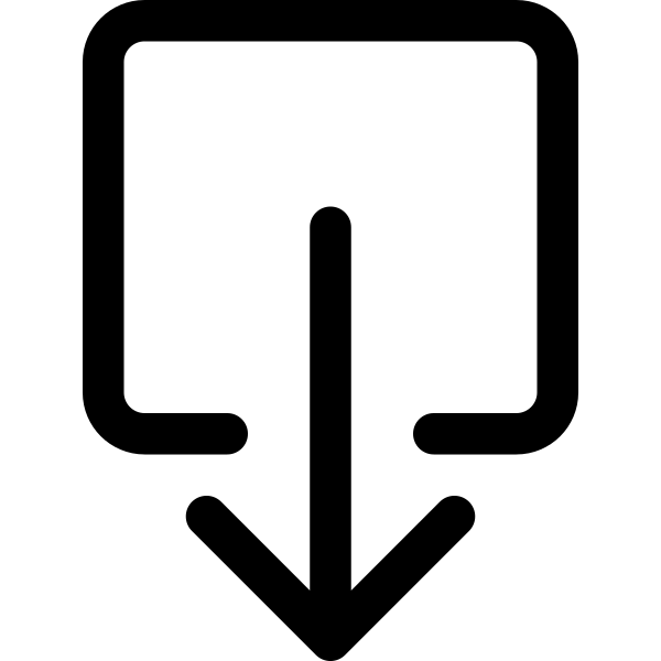 Box Arrow Down