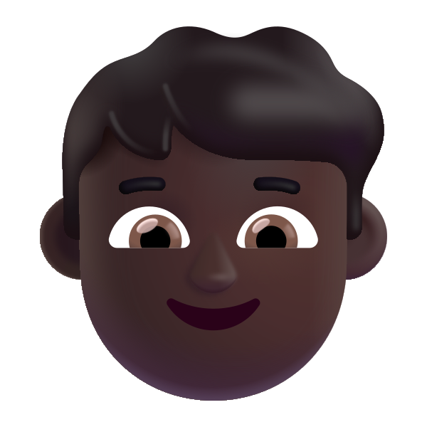 Boy Color Dark Vector