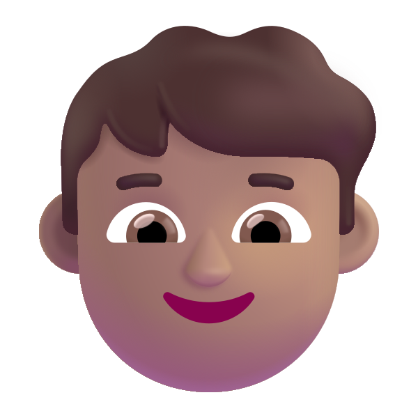 Boy Color Medium Vector