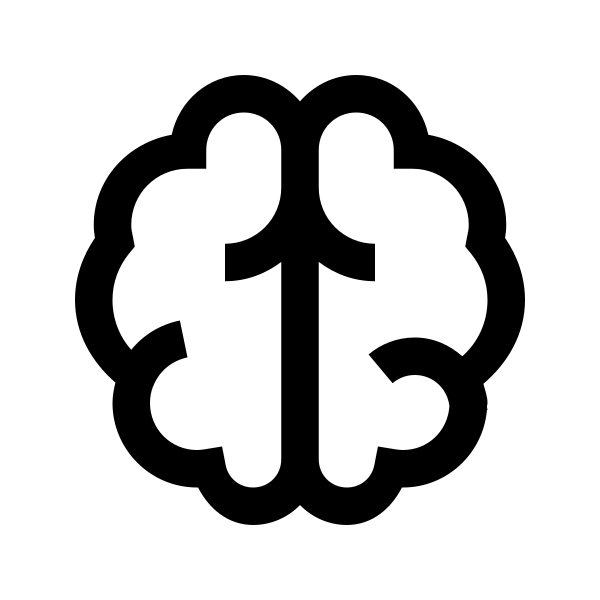 Brain Solid Vector