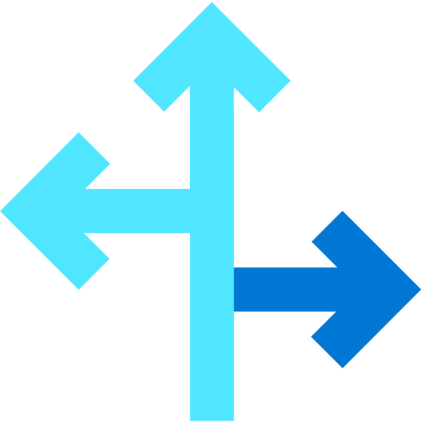 Branching Arrows Alt Vector