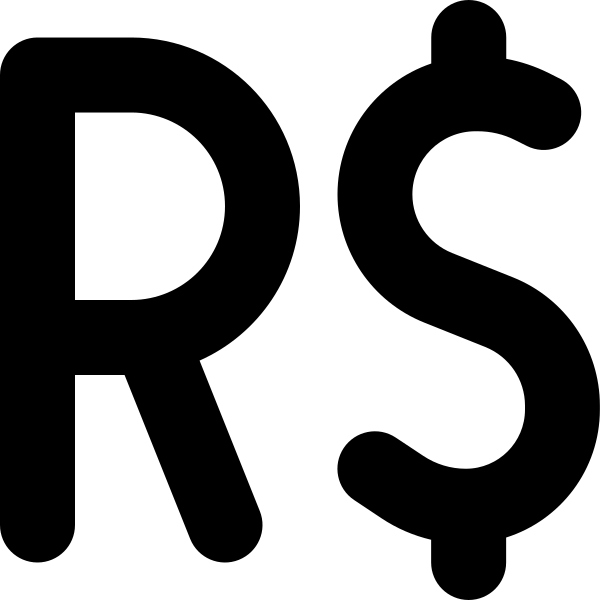 Brazilian Real Sign